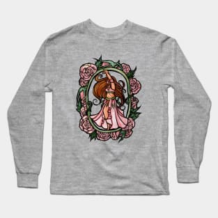 Belly Dancer Roses Long Sleeve T-Shirt